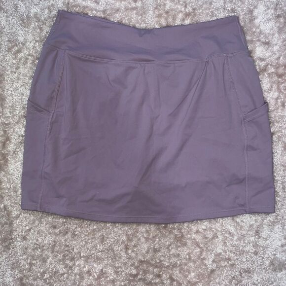 NWT Size L Halara Tennis Skirt Purple - Picture 2 of 10